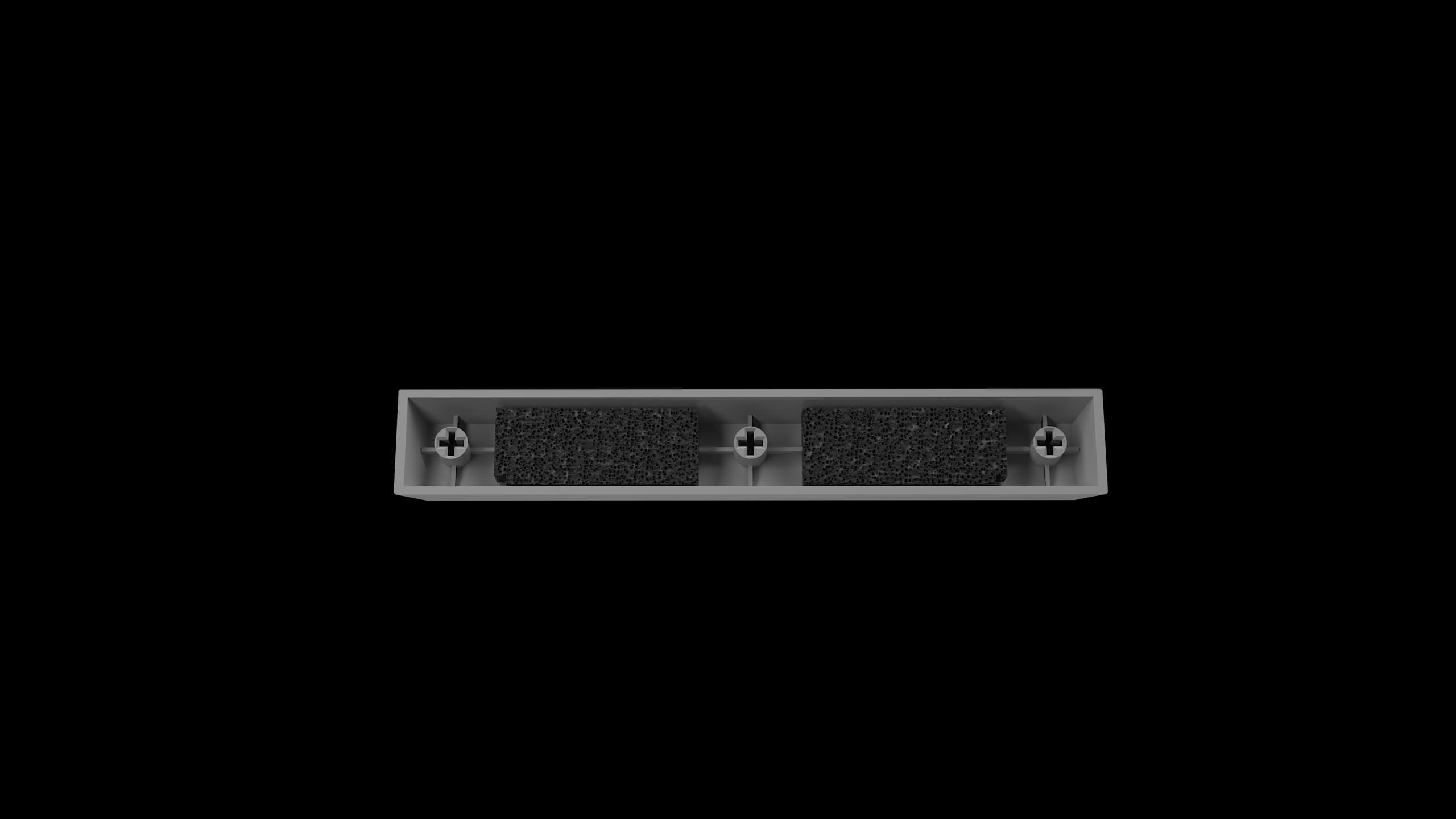 Spacebar bottom view